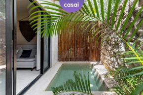 Casai - Kil spacious retreat in La Veleta, Tulum - Private plunge pool, Gym